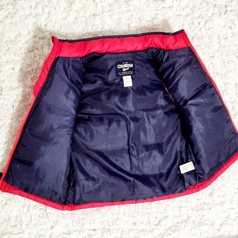 OSHKOSH Boy Puffer Vest Jacket - Picture 4 of 4
